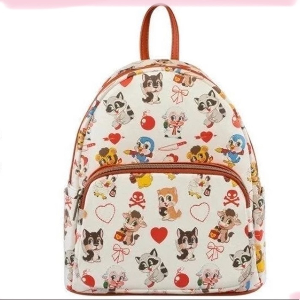 🔥Host Pick🔥 Cute New Funko Paka Paka Villainous Valentine Animals Mini Backpack